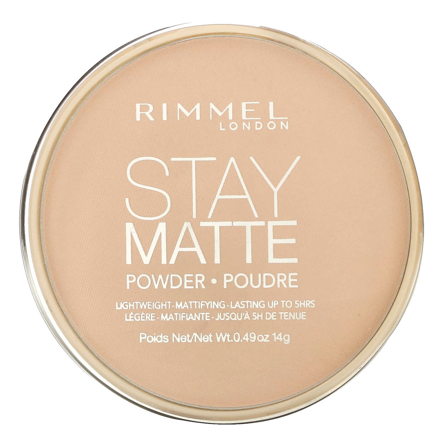 Rimmel London-Stay Matte Pressed Powder-Lightweight Mattifying-004 Sandstorm-0.49 oz (14 g)