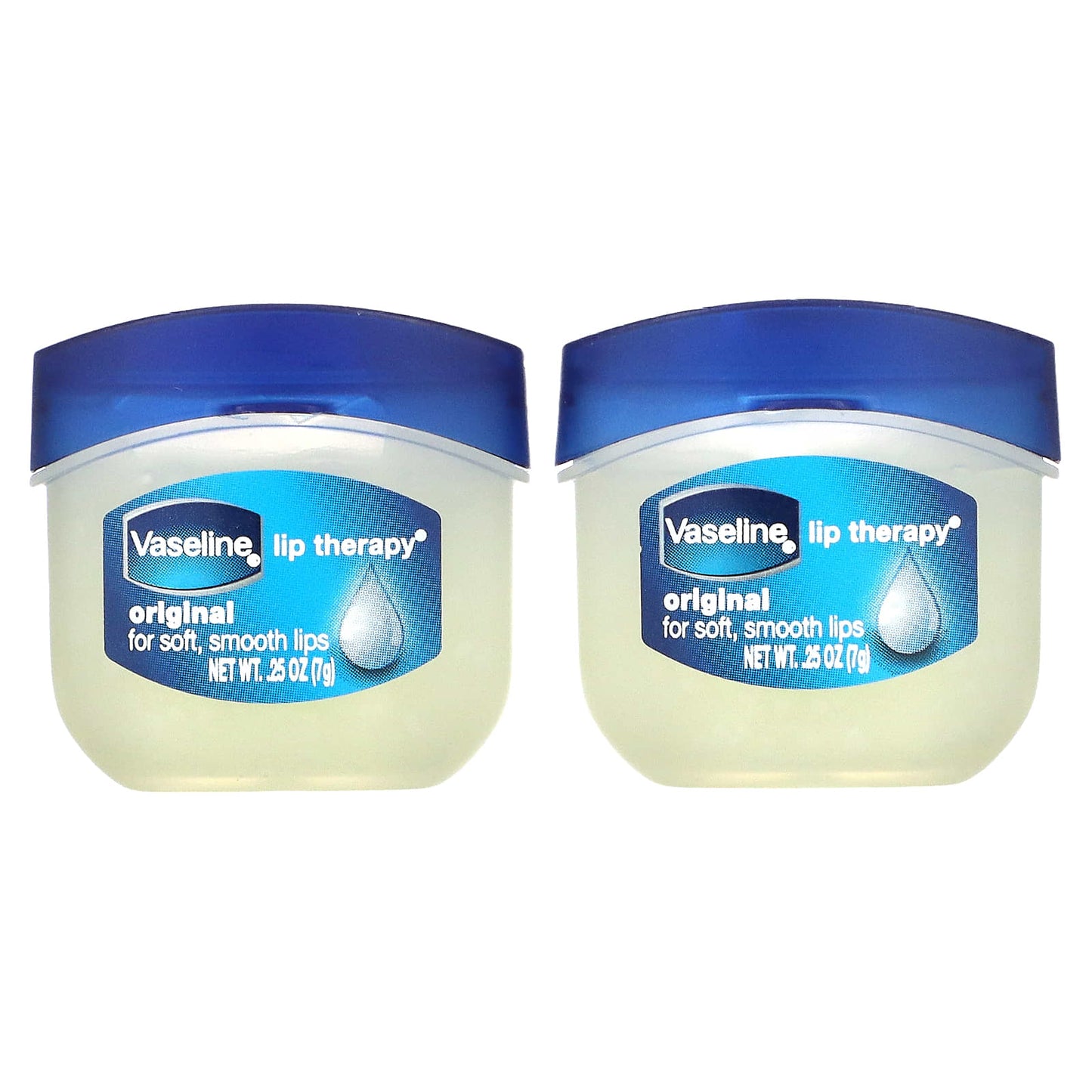 Vaseline-Lip Therapy-Original Lip Balm-2 Pack-0.25 oz (7 g) Each