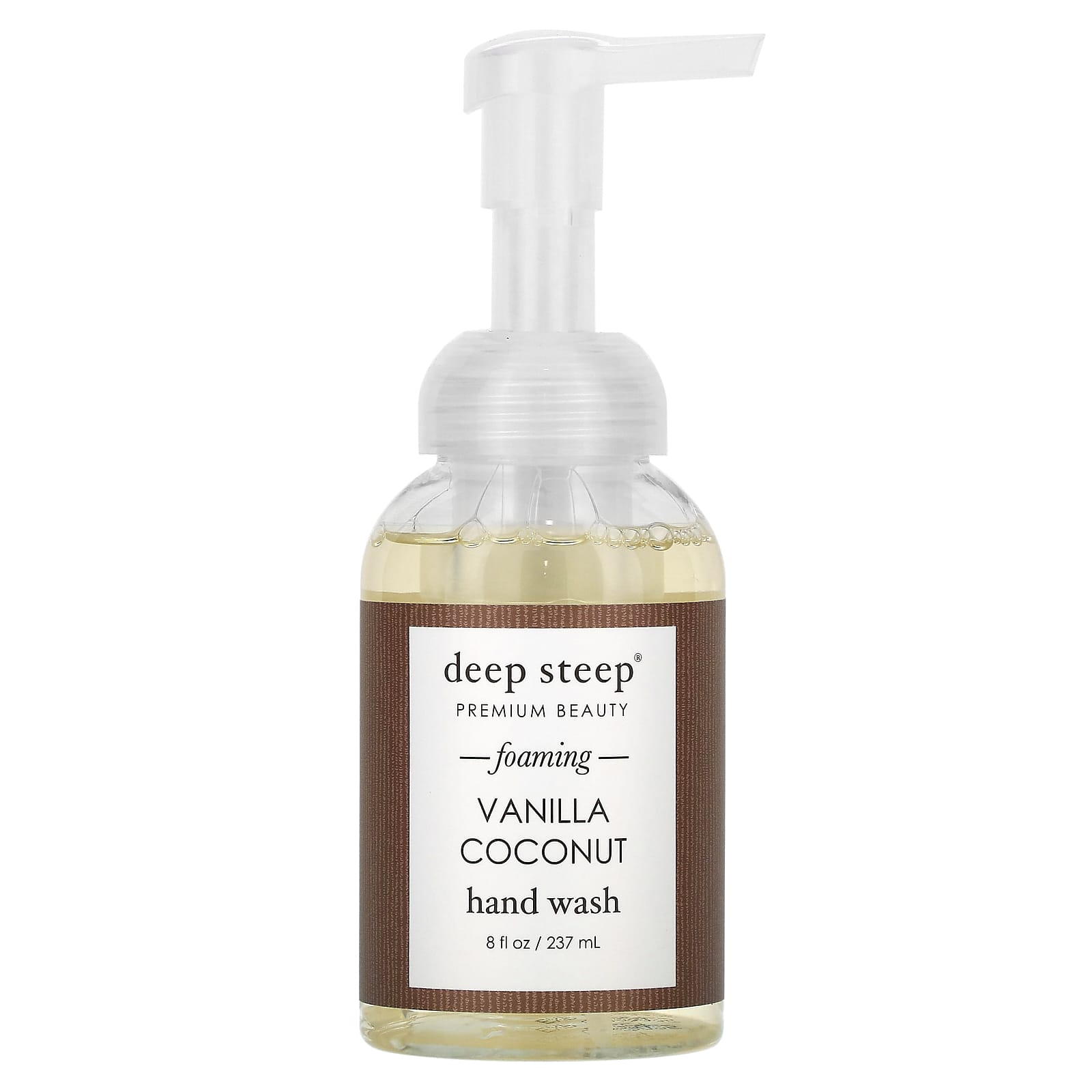 Deep Steep-Foaming Hand Wash-Vanilla Coconut-8 fl oz (237 ml)