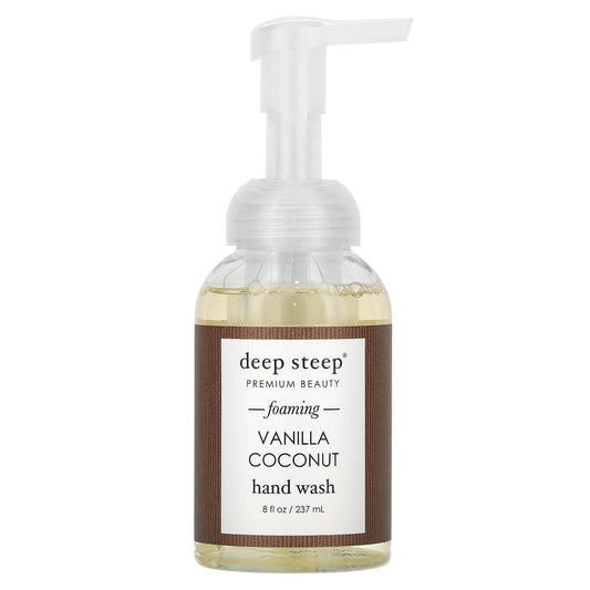 Deep Steep-Foaming Hand Wash-Vanilla Coconut-8 fl oz (237 ml)