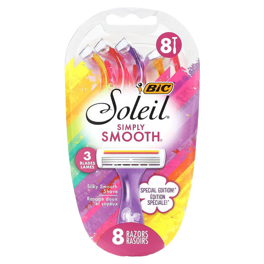 BIC-Soleil Simply Smooth-Disposable Razors-8 Razors