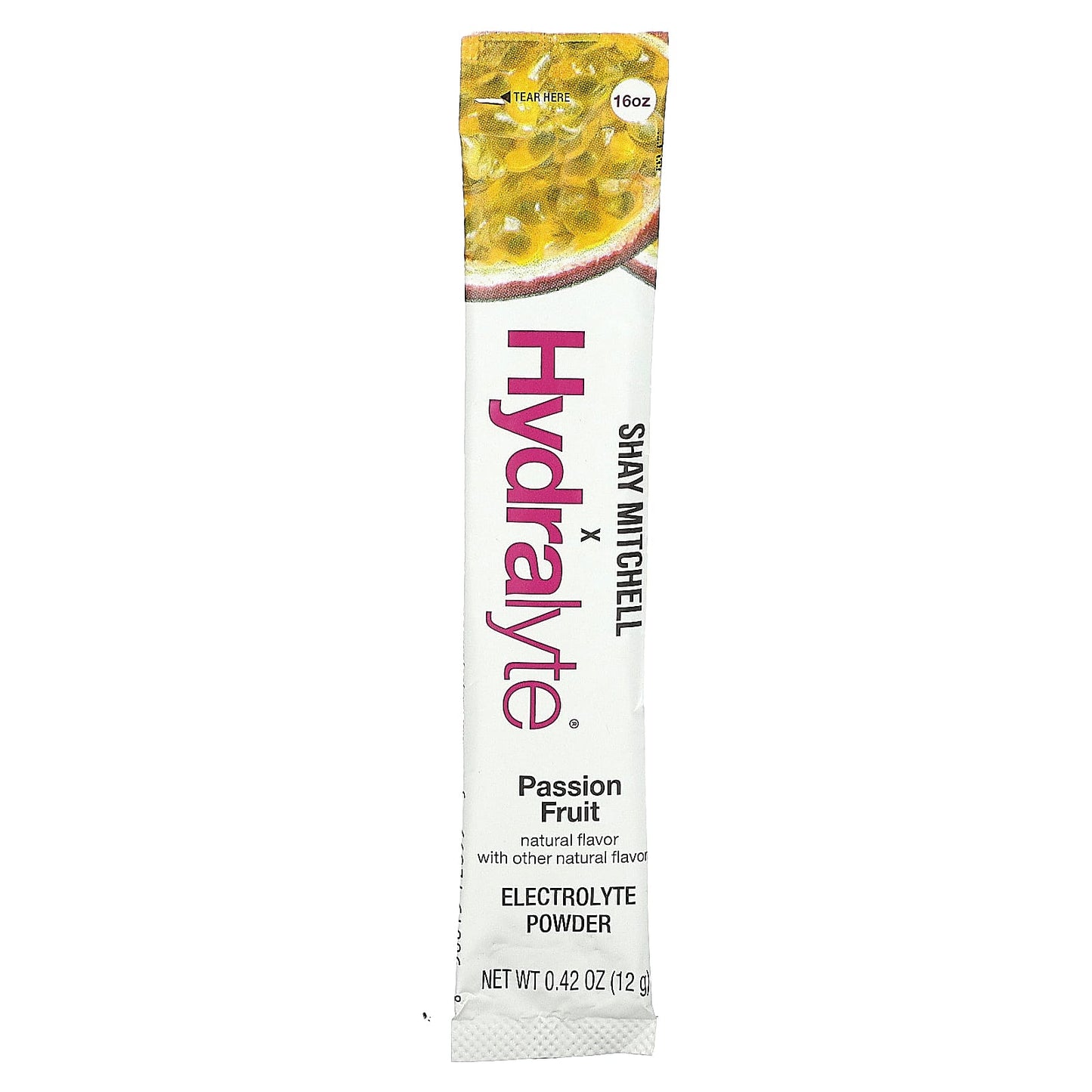 Hydralyte, Shay Mitchell, Advanced Hydration, Passion Fruit, 18 Packets, 0.42 oz (12 g) Each