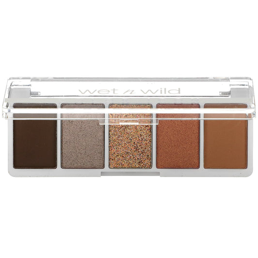 wet n wild-Color Icon-5-Pan Shadow Palette-Camo-flaunt-0.21 oz (6 g)