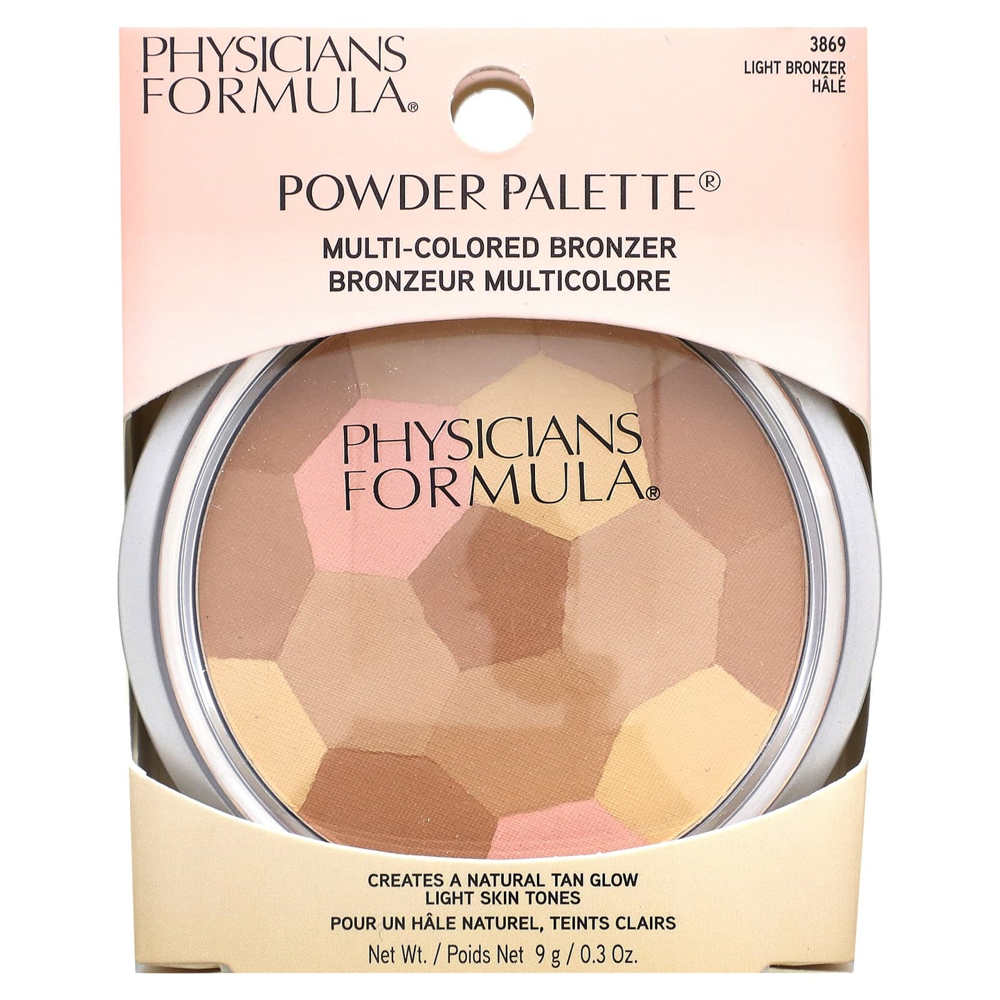 Physicians Formula, Powder Palette, Multi-Colored Bronzer, Light Bronzer, 0.3 oz (9 g)