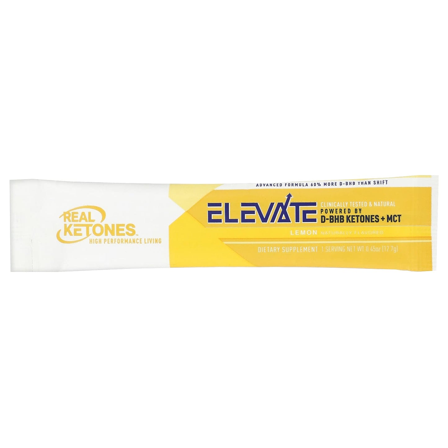 Real Ketones, Elevate, Lemon , 30 Drink Mix Packets, 0.45 oz (12.7 g) Each