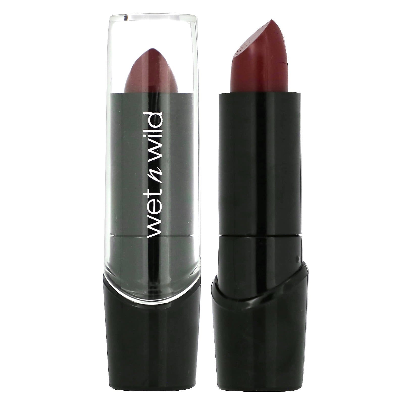 wet n wild-Silk Finish Lipstick-536A Dark Wine-0.13 oz (3.6 g)