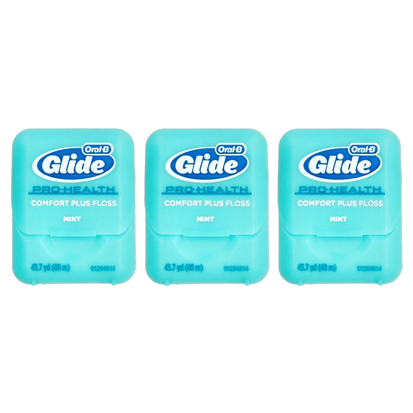 Oral-B, Glide, Pro-Health, Comfort Plus Floss, Mint, 3 Pack, 43.7 yd (40 m) Each