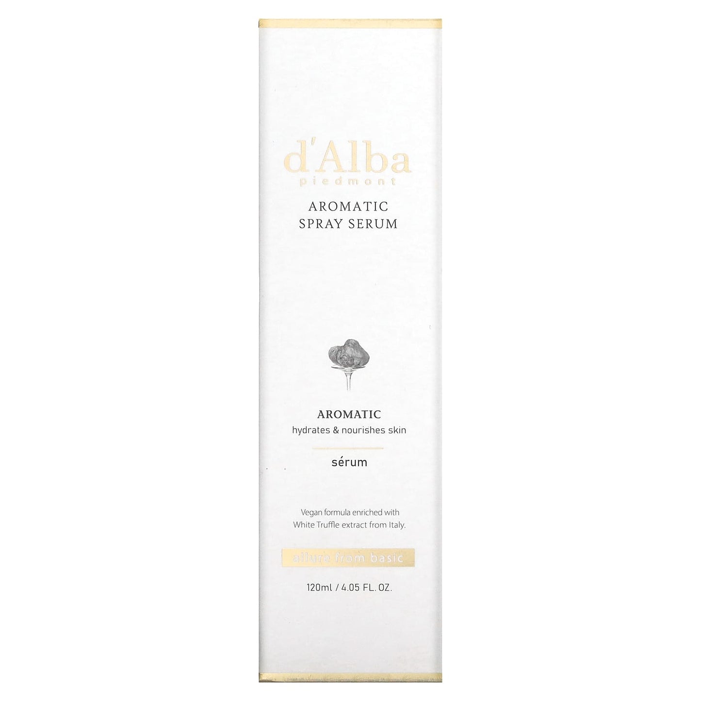 d'Alba, Aromatic Spray Serum, 4.05 fl oz (120 ml)