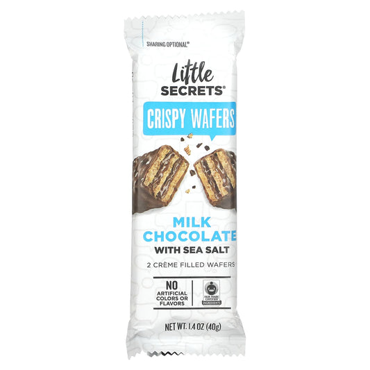 Little Secrets-Milk Chocolate Wafer-Sea Salt-1.4 oz (40 g)