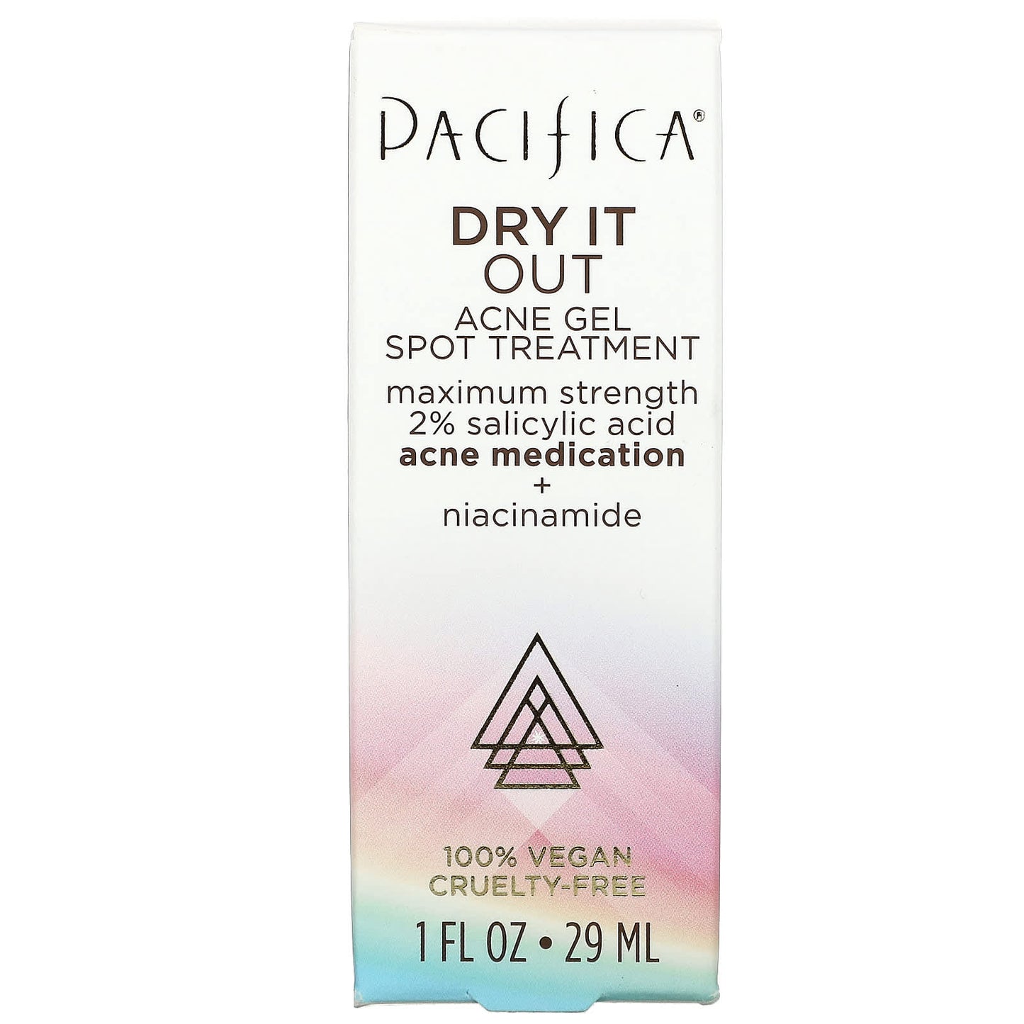 Pacifica, Dry It Out, Acne Gel Spot Treatment, Maximum Strength, 1 fl oz (29 ml)