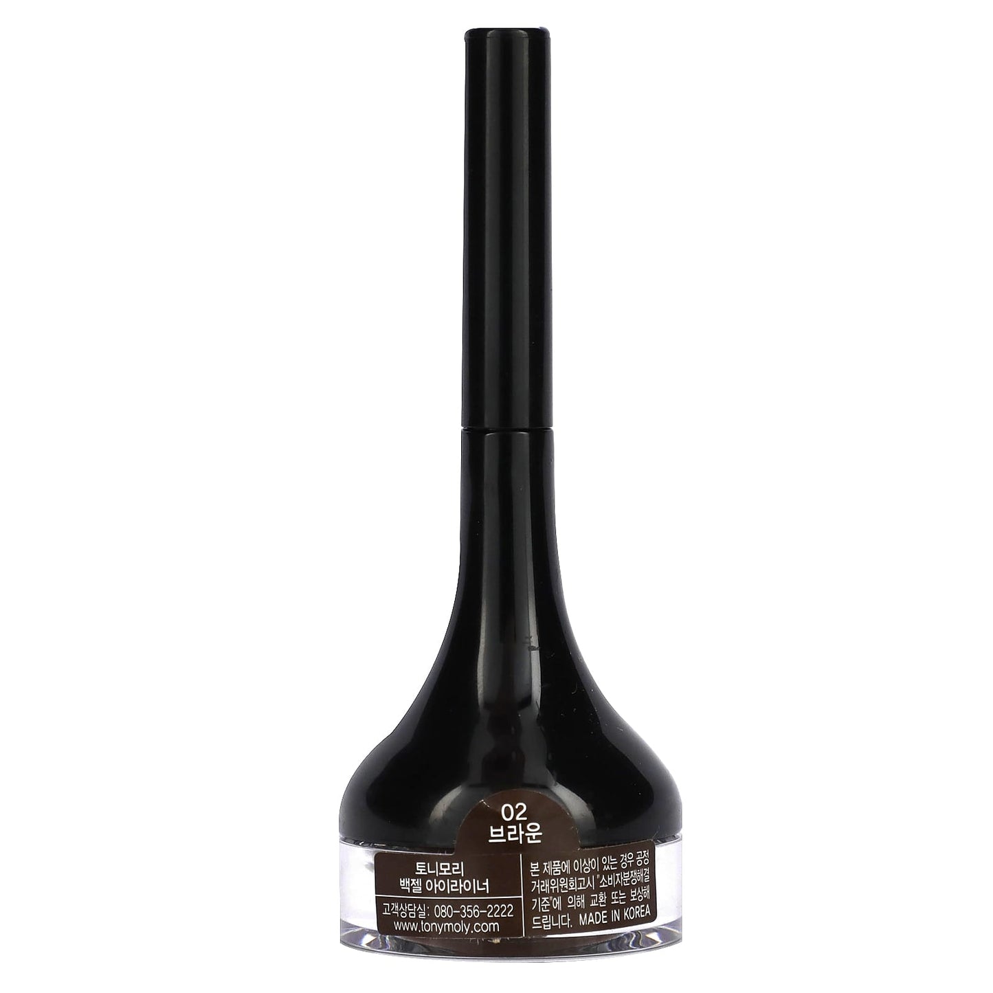 Tony Moly, Back Gel Eyeliner, 02 Brown, 4 g