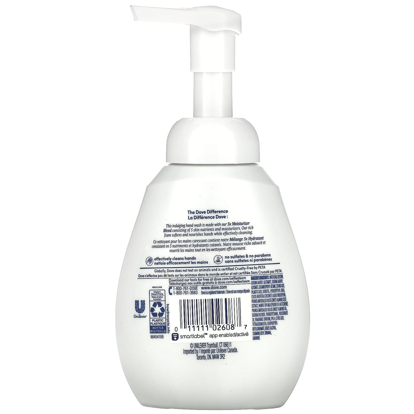 Dove, Nourishing Foaming Hand Wash, Coconut & Almond Milk, 10.1 fl oz (300 ml)