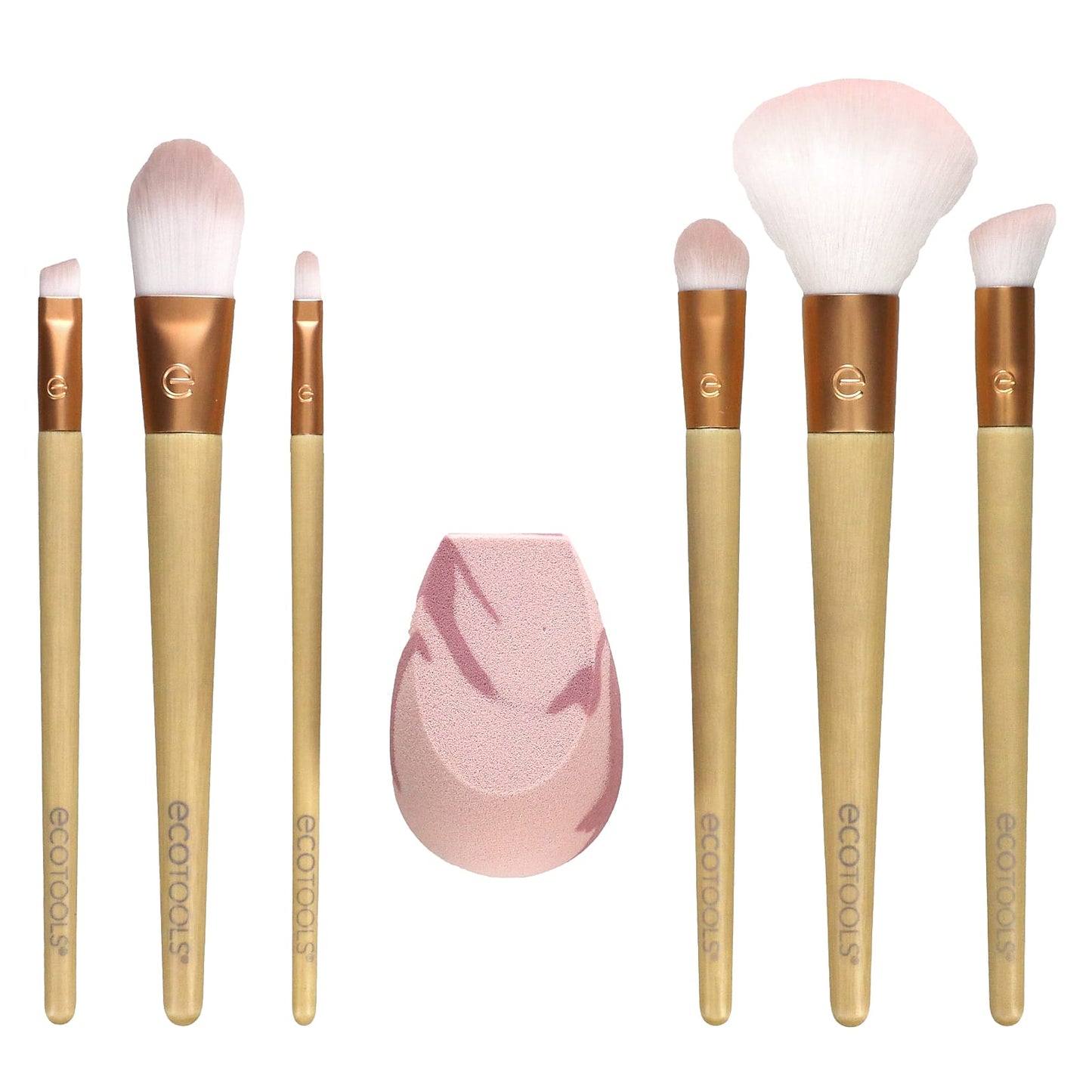 EcoTools-Wrapped In Glow Kit-Limited Edition-7 Piece Set