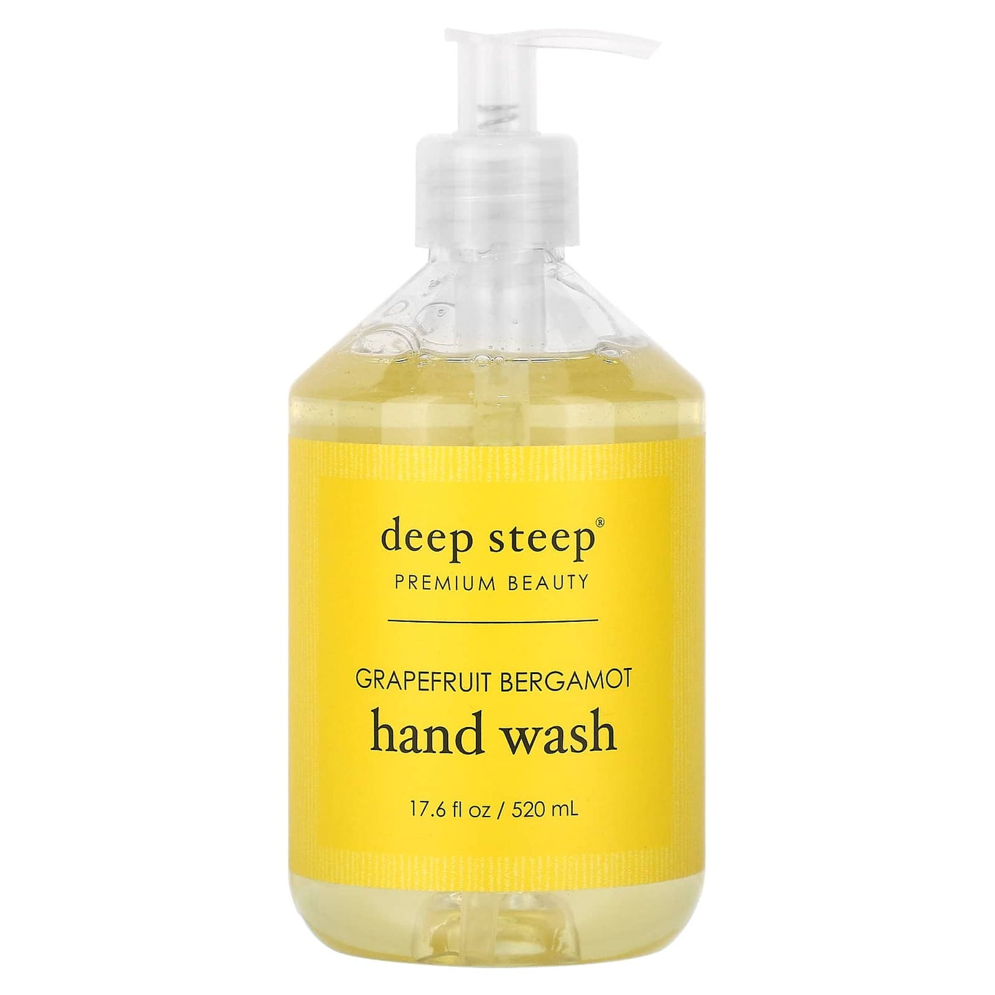 Deep Steep-Hand Wash-Grapefruit Bergamot-17.6 fl oz (520 ml)