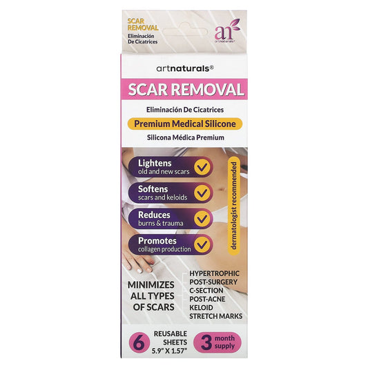 artnaturals-Scar Removal-6 Reusable Sheets