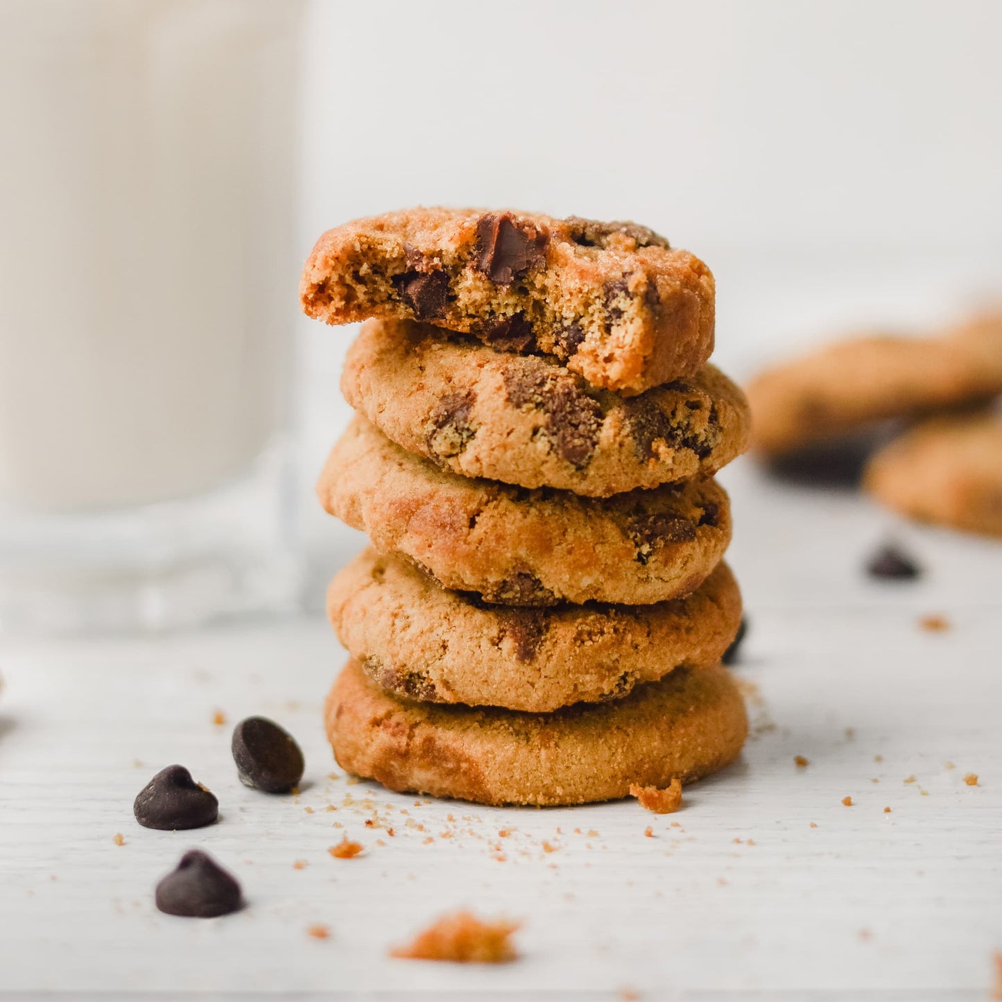 Simple Mills, Crunchy Almond Flour Cookies, Chocolate Chip, 5.5 oz (156 g)