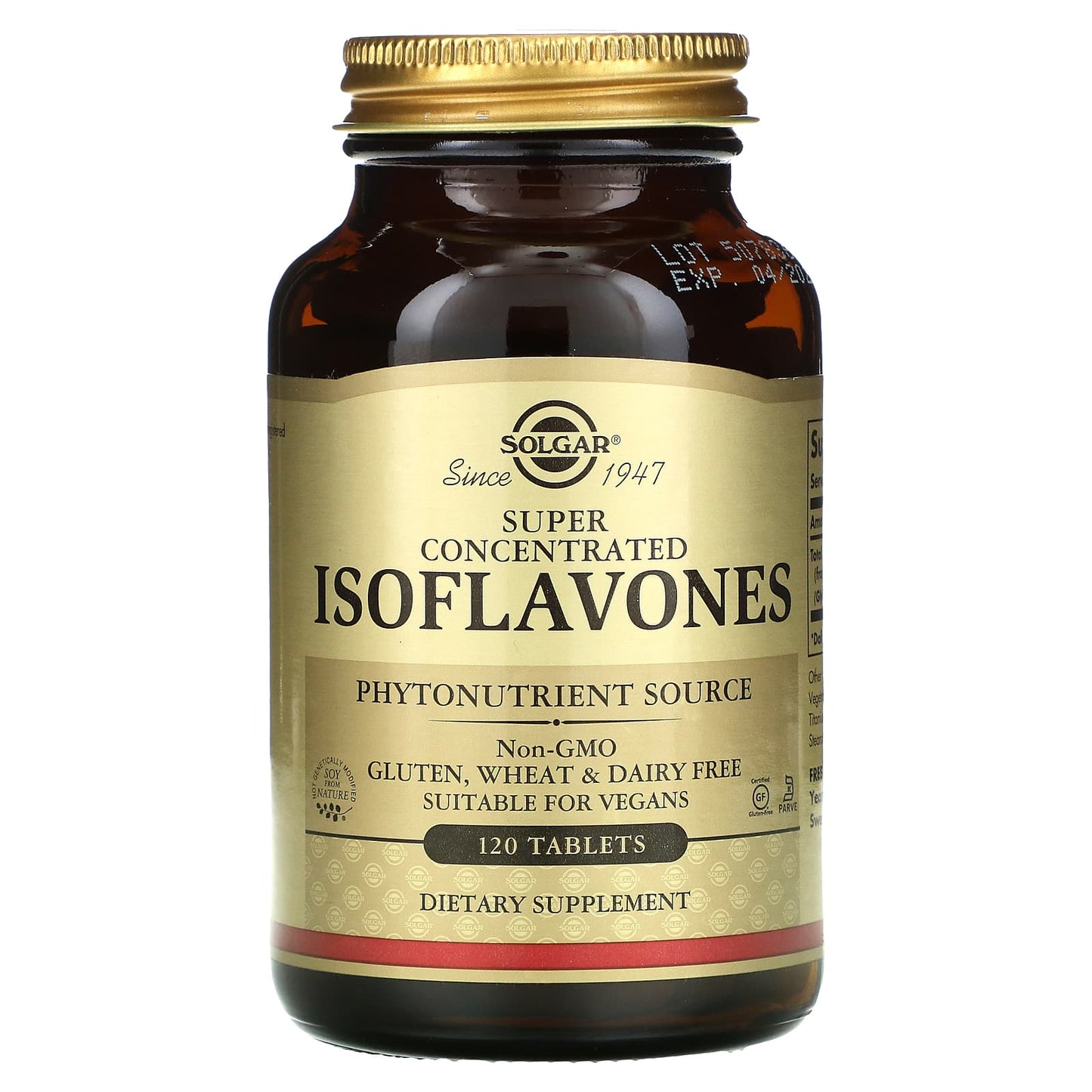 Solgar-Isoflavones-Super Concentrated -120 Tablets