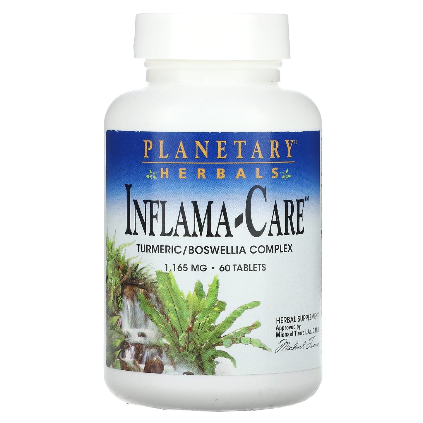 Planetary Herbals-Inflama-Care-1,165 mg-60 Tablets (582 mg per Tablet)