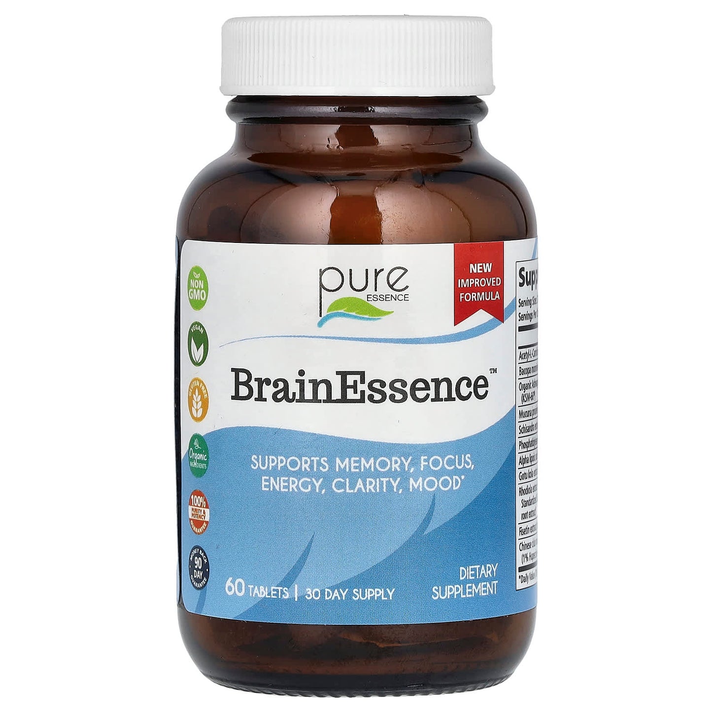 Pure Essence-BrainEssence-60 Tablets