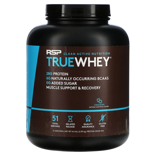 RSP Nutrition-TrueWhey-Chocolate-4.6 lbs (2.09 kg)