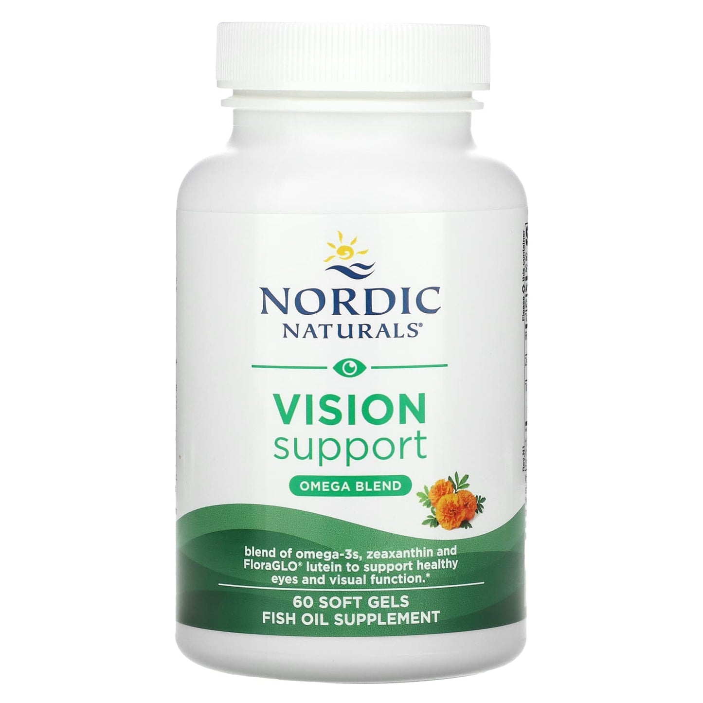 Nordic Naturals, Vision Support, Omega Blend, 1,460 mg, 60 Soft Gels (730 mg per Soft Gel)