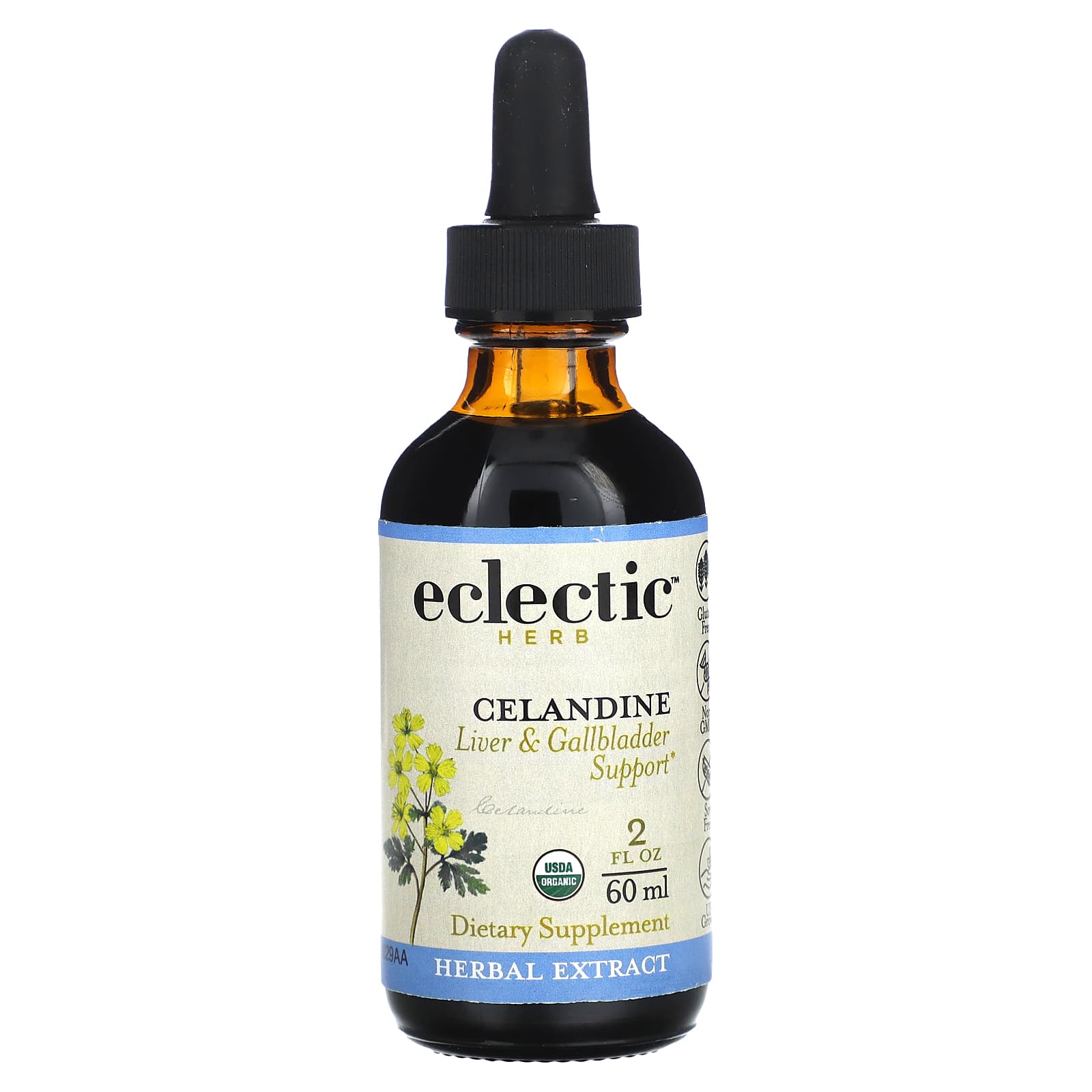 Eclectic Institute-Celandine Extract-2 fl oz (60 ml)