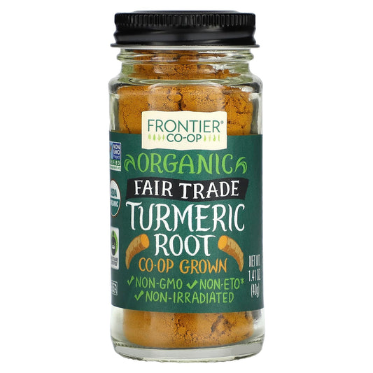 Frontier Co-op-Organic Turmeric Root-1.41 oz (40 g)