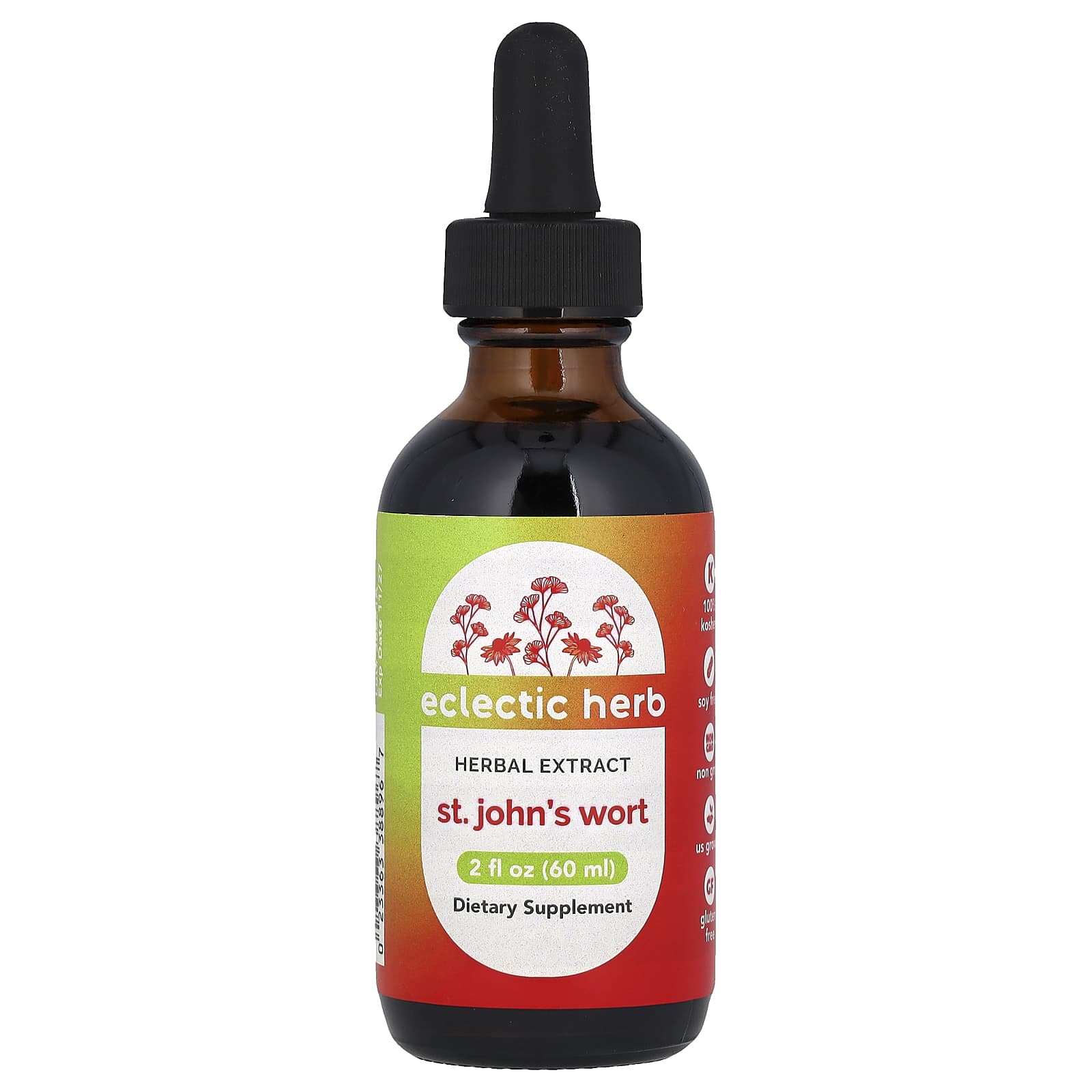 Eclectic Institute-Eclectic Herb-St. John's Wort-2 fl oz (60 ml)