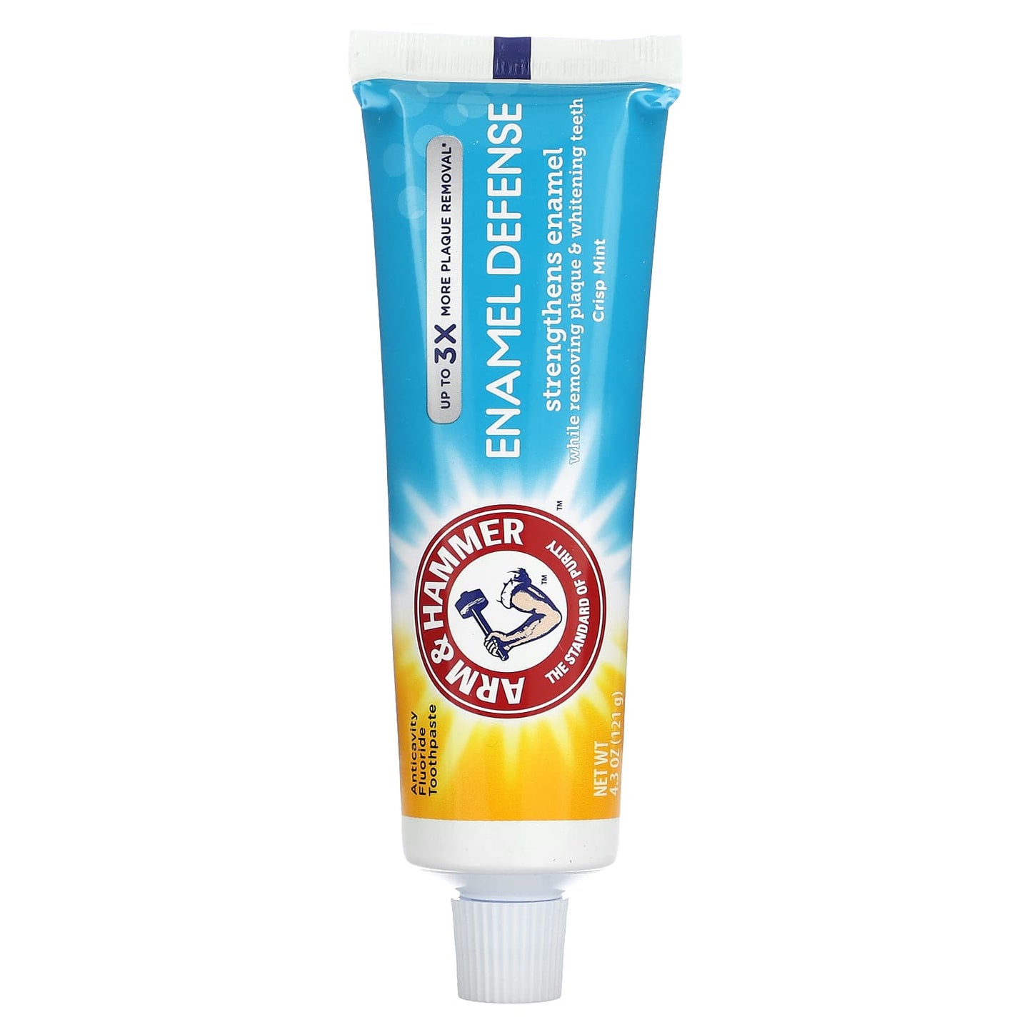 Arm & Hammer-Enamel Defense-Fluoride Toothpaste-Crisp Mint-4.3 oz (121 g)