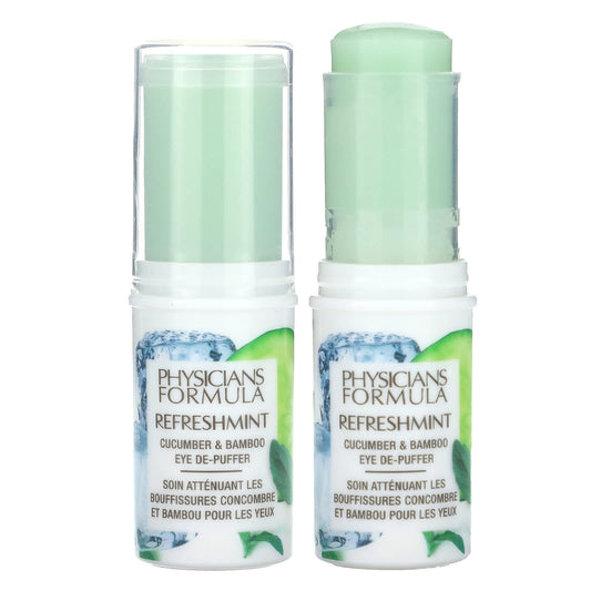 Physicians Formula-RefreshMint-Cucumber & Bamboo Eye De-Puffer-0.45 oz (12.8 g)