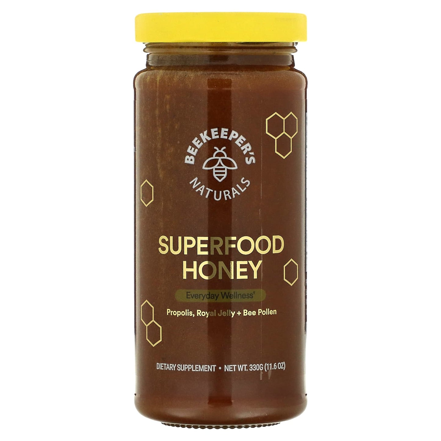 Beekeeper's Naturals-Superfood Honey-11.6 oz (330 g)