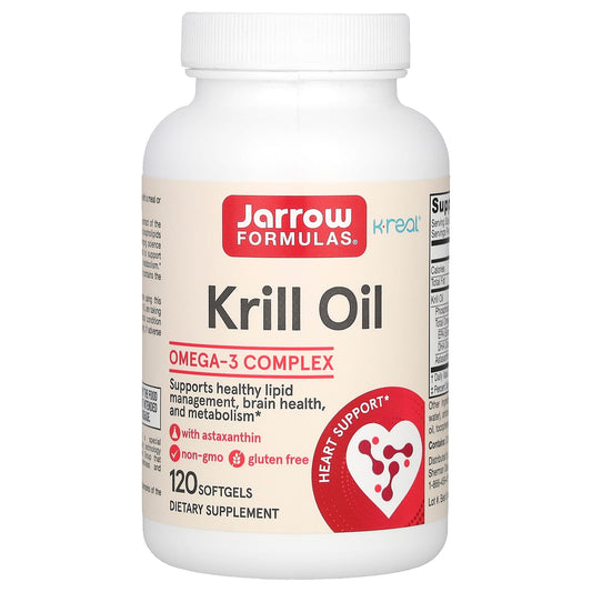 Jarrow Formulas-Krill Oil-120 Softgels