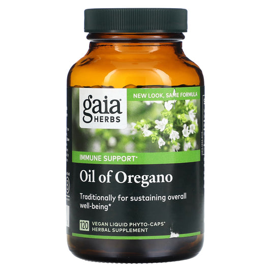 Gaia Herbs-Oil of Oregano-120 Vegan Liquid Phyto-Caps