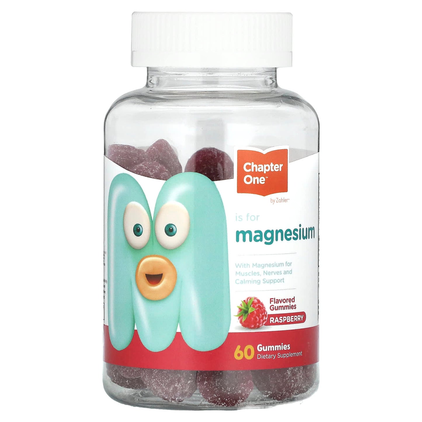 Chapter One-Magnesium Gummies-Raspberry-60 Gummies