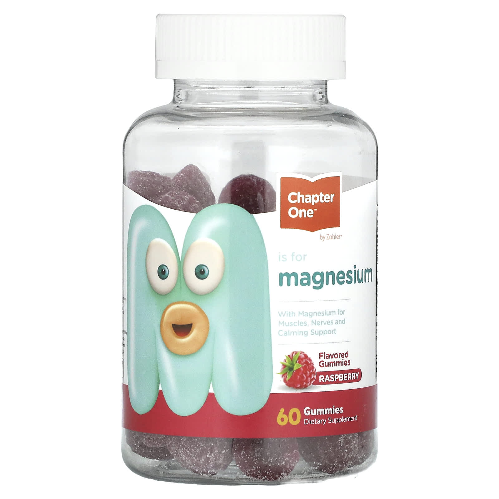 Chapter One-Magnesium Gummies-Raspberry-60 Gummies