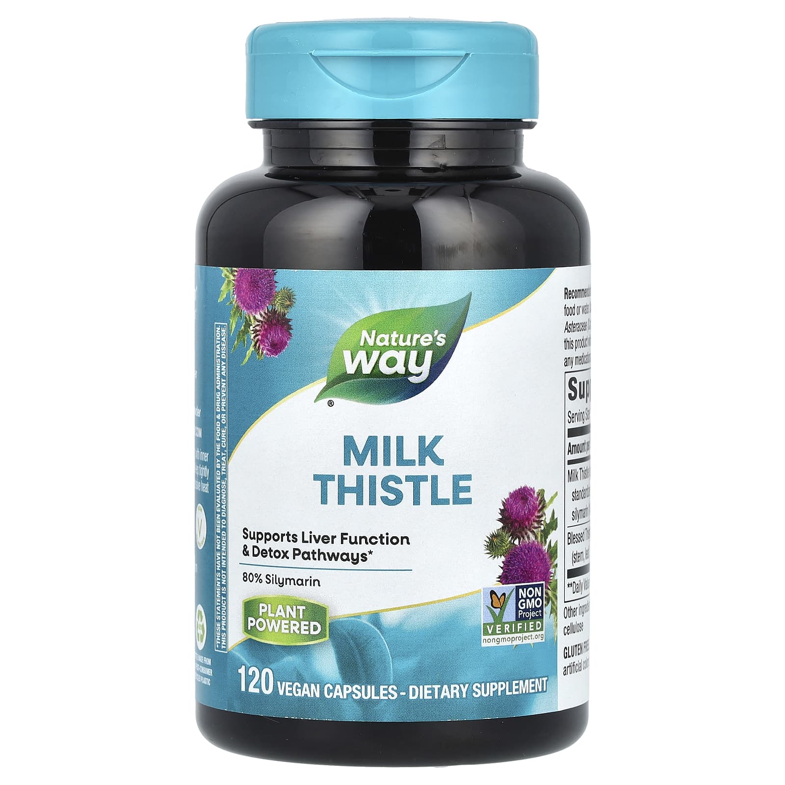 Nature's Way-Milk Thistle-120 Vegan Capsules