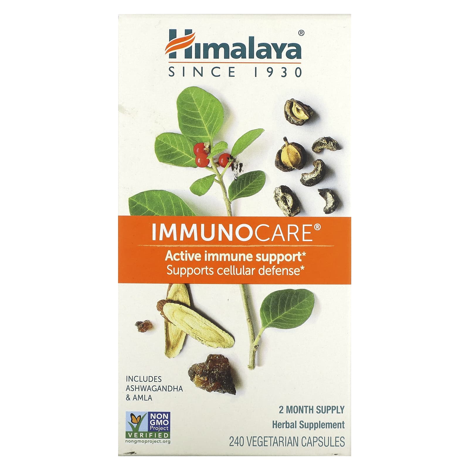 Himalaya-ImmunoCare-240 Vegetarian Capsules