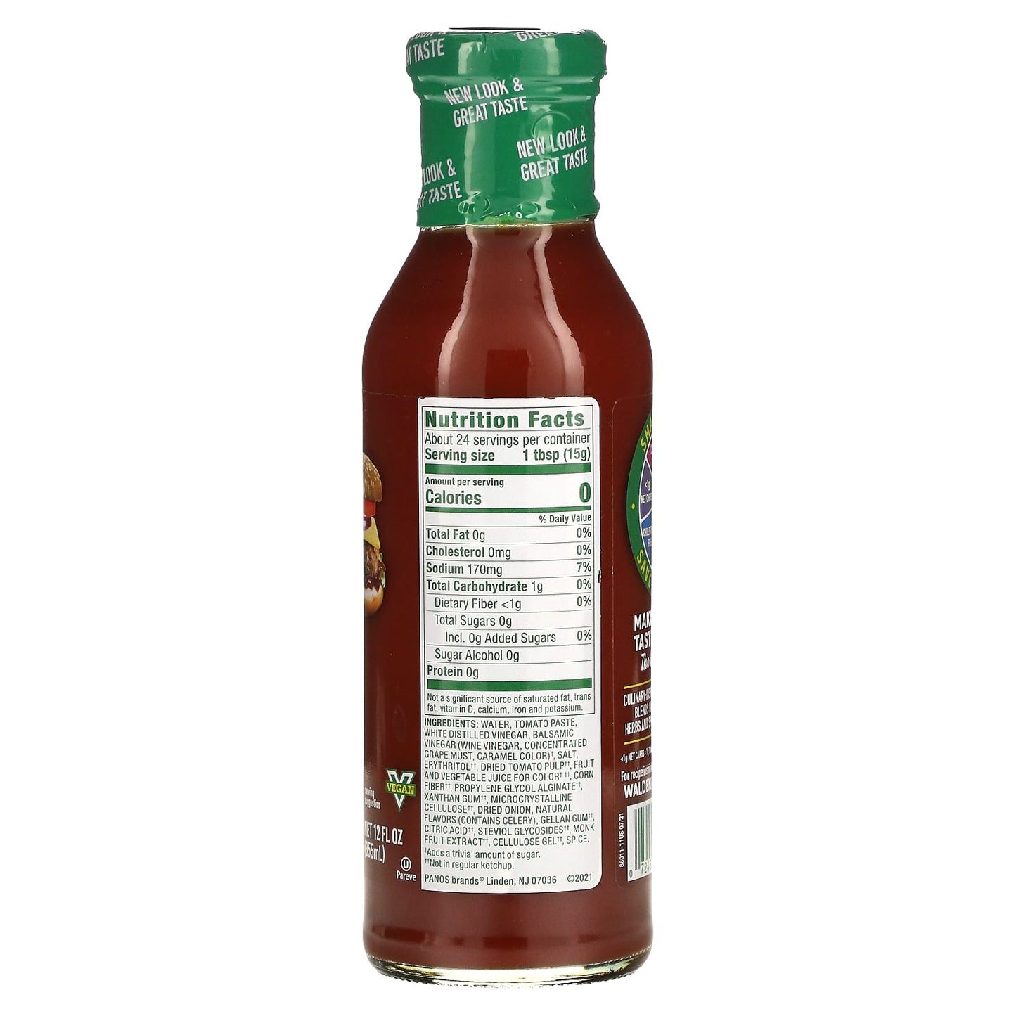 Walden Farms, Ketchup, 12 fl oz (355 ml)