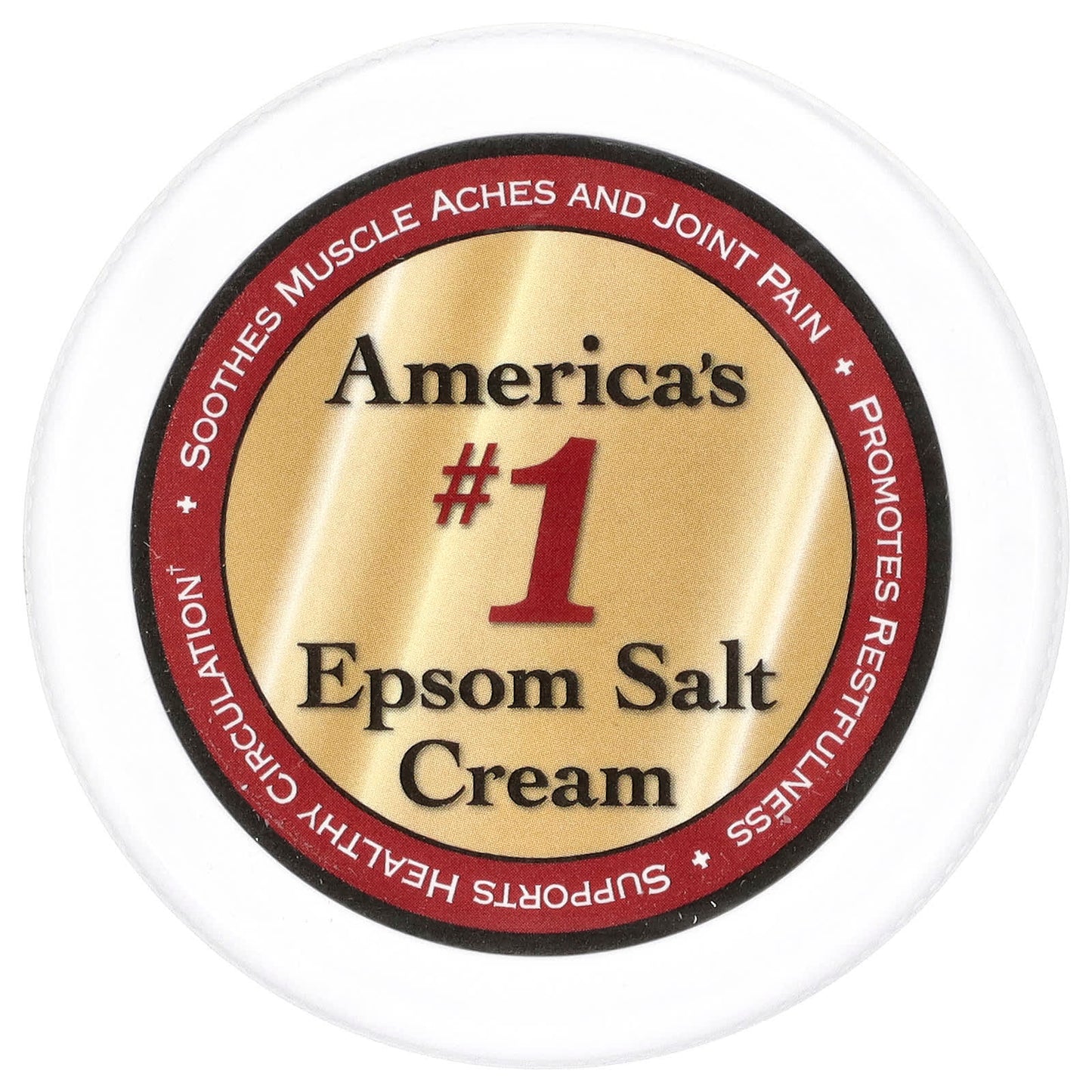 Kirkman Labs, Original Epsom Salt Cream , 4 oz (113 gm)