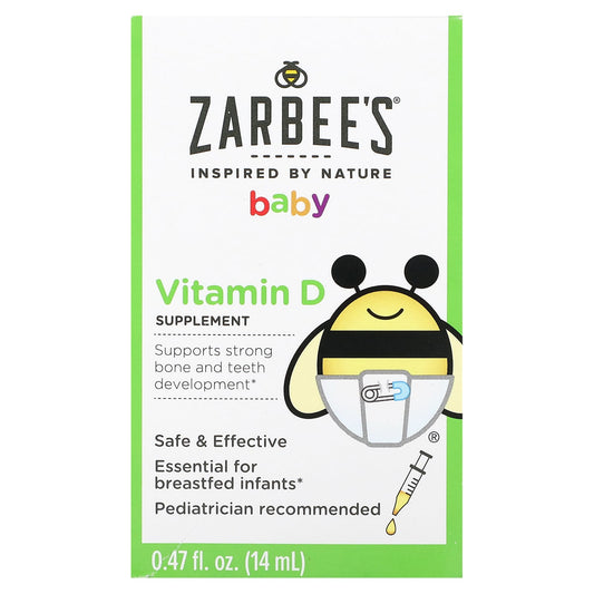 Zarbee's-Baby-Vitamin D-0.47 fl oz (14 ml)