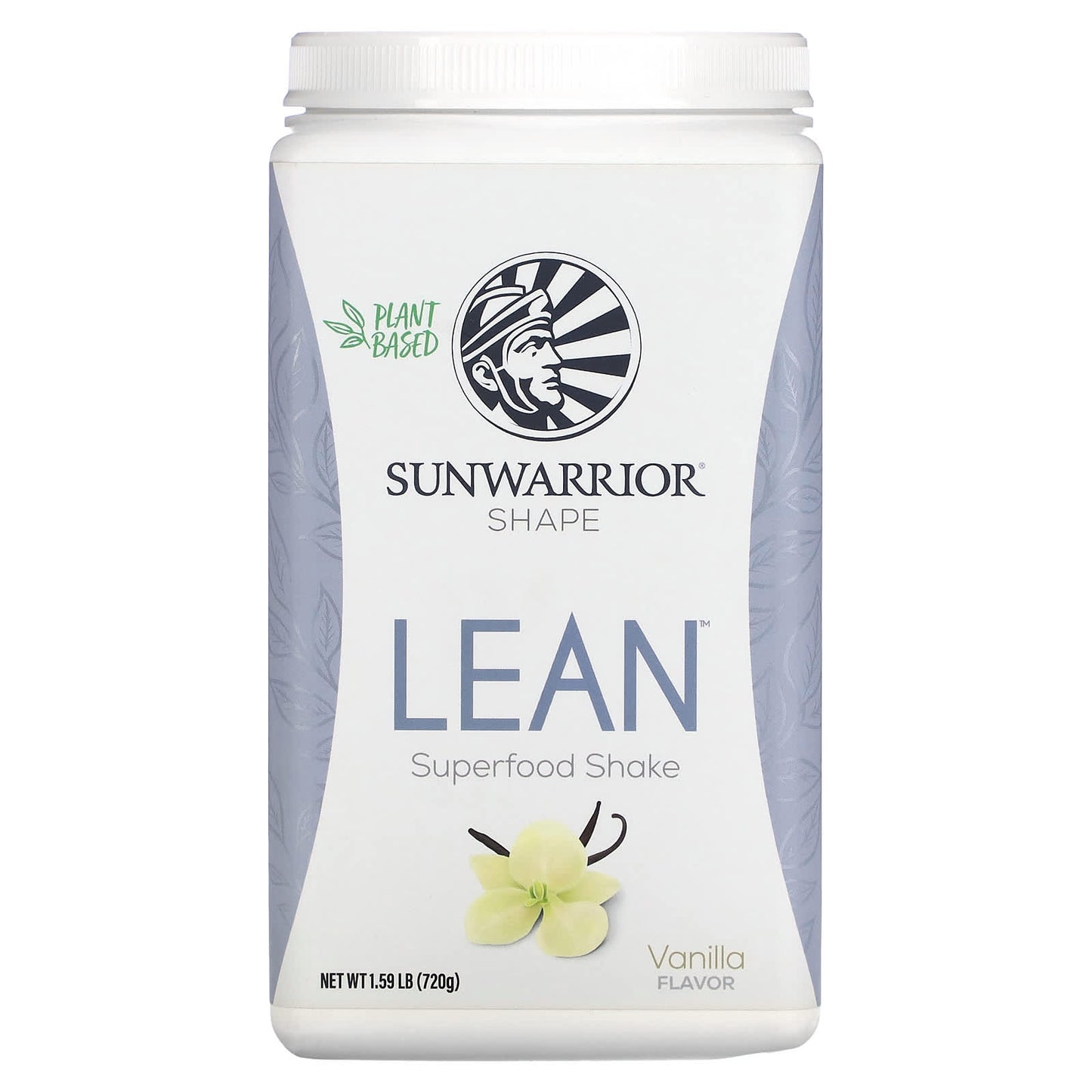 Sunwarrior-Lean Superfood Shake-Vanilla-1.59 lb (720 g)