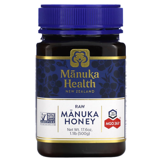 Manuka Health-Manuka Honey-MGO 263+-1.1 lb (500 g)