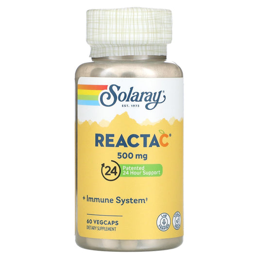 Solaray-Reacta-C-500 mg-60 VegCaps