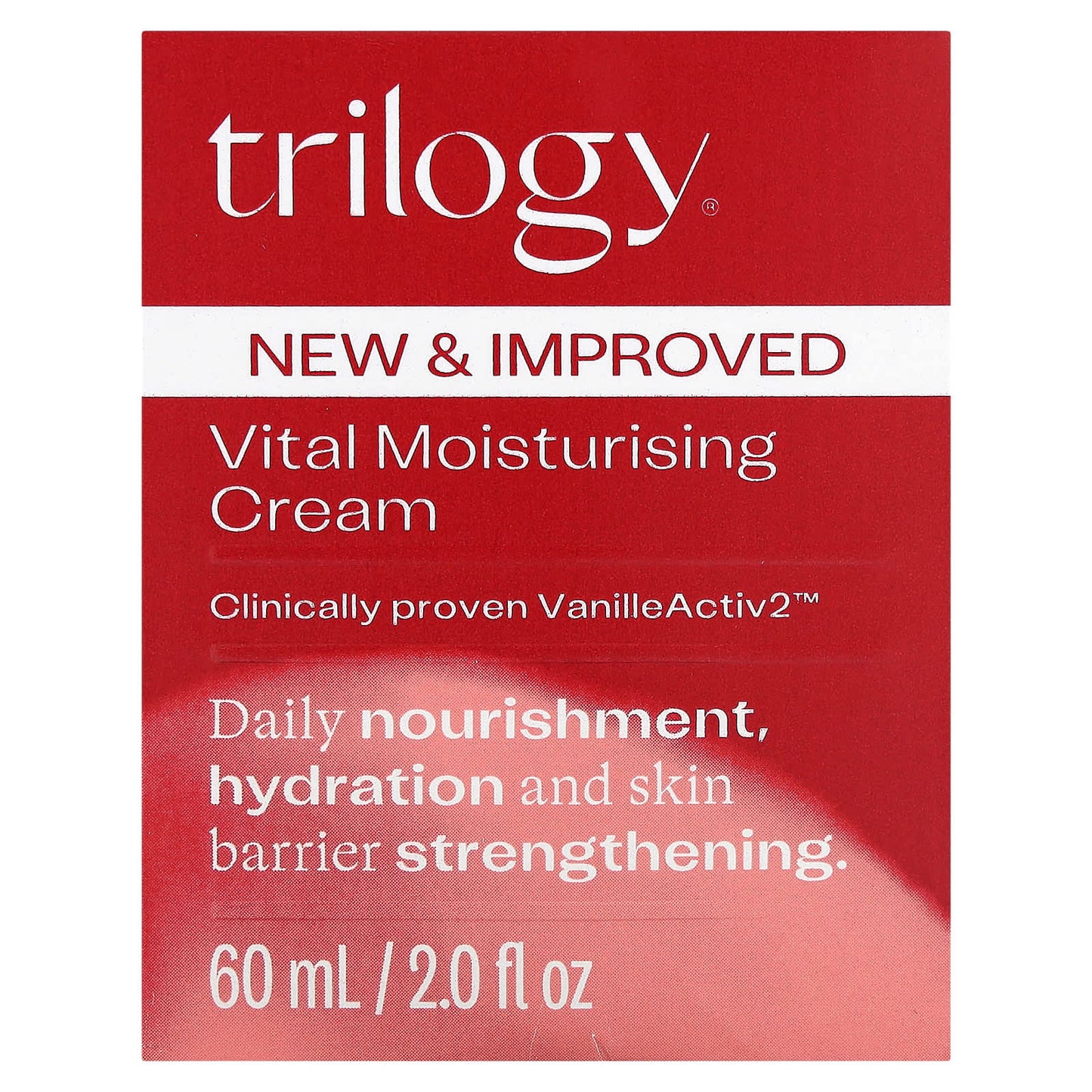 Trilogy, Vital Moisturising Cream, 2 fl oz (60 ml)