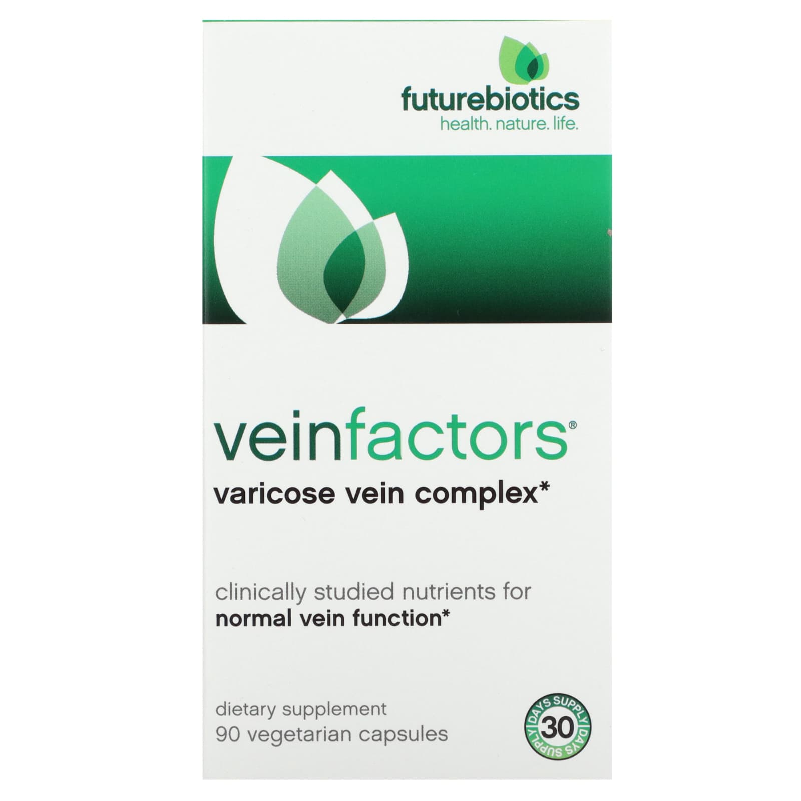 Futurebiotics-VeinFactors-Varicose Vein Complex-90 Vegetarian Capsules