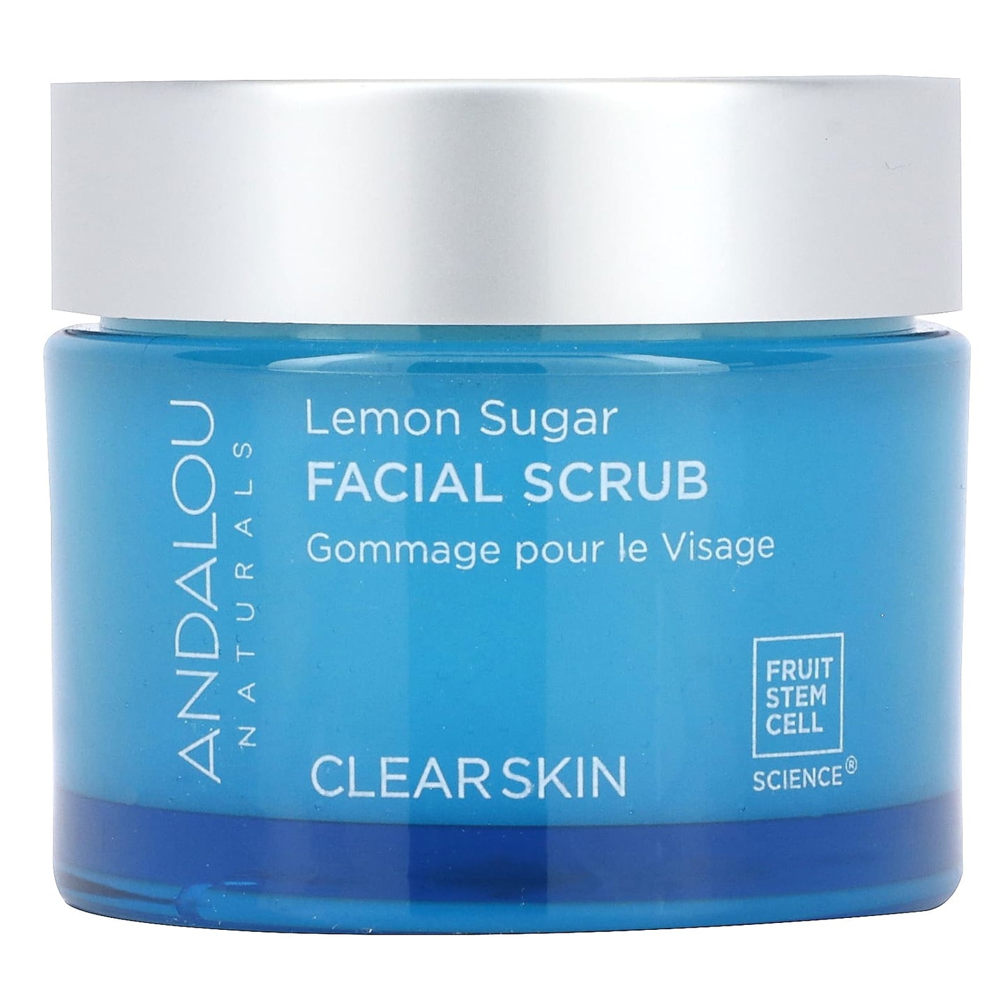 Andalou Naturals-Facial Scrub-Lemon Sugar-Clear Skin-1.7 oz (50 g)