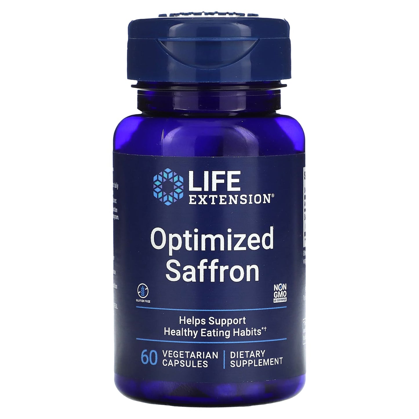 Life Extension-Optimized Saffron-60 Vegetarian Capsules