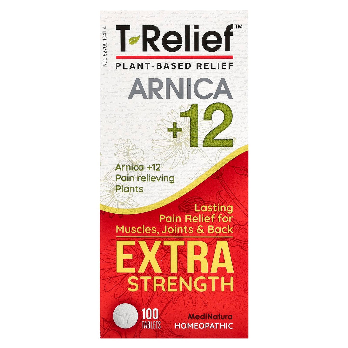 MediNatura-T-Relief-Arnica +12-Extra Strength-100 Tablets