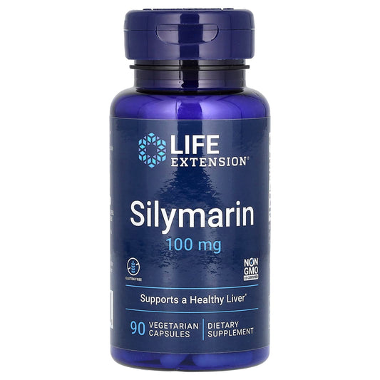 Life Extension-Silymarin-100 mg-90 Vegetarian Capsules