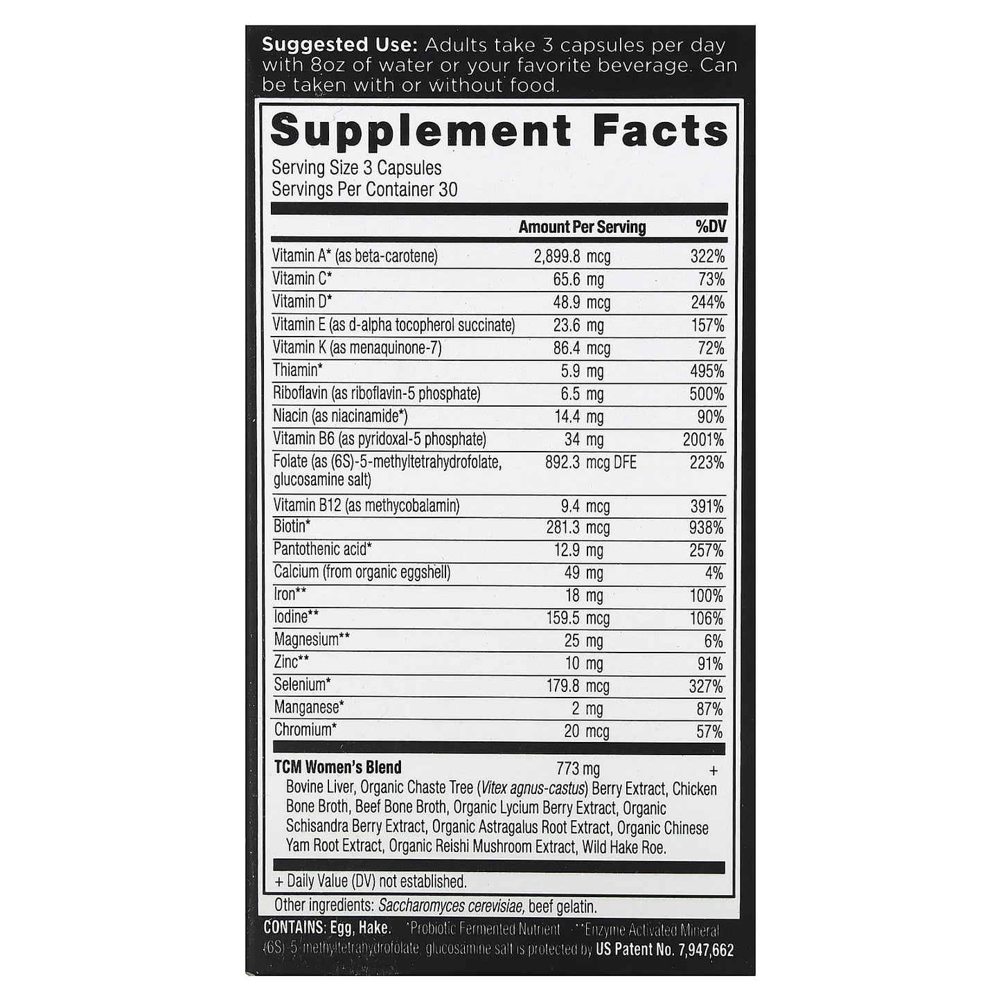 Ancient Nutrition, Ancient Multi, Women's, 90 Capsules